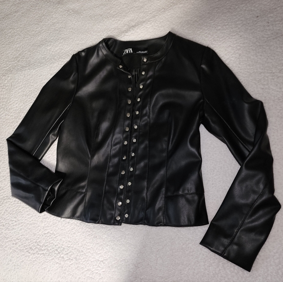 Zara Trendy Biker Chik Jacket 😍 - Picture 14 of 15